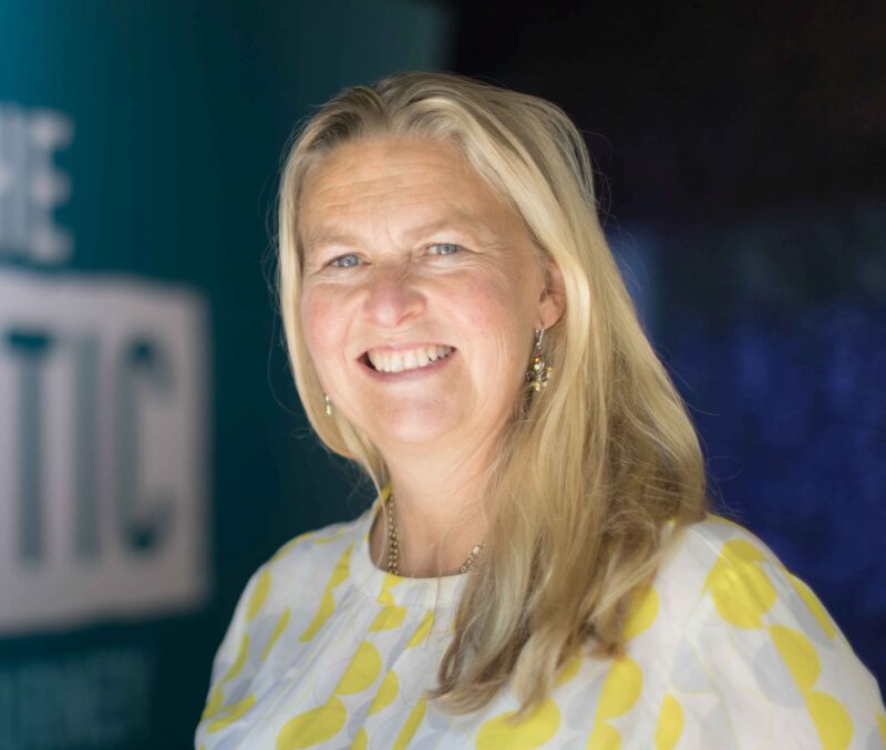 Birgitta Curtin at the Burren Smokehouse. Photograph by Eamon Ward