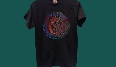 Burren Smokehouse mosaic t-shirt to order online